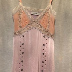 Coach slip dress